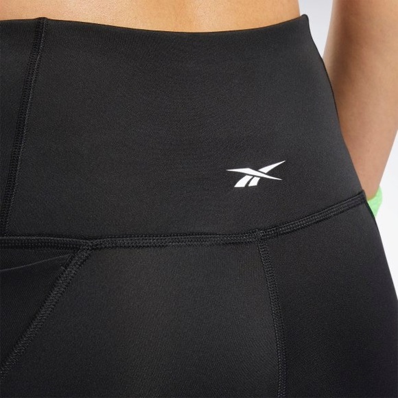 Reebok High Waisted Training Leggings Tights - Picture 3 of 8